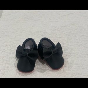 Swarovski red bottom baby girl shoes